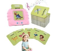 Pocket Speech, Activities to Help Talk - Portable Toys for , Talking Flash Cards | Adjustable Card Early Education Device, Toys