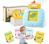 Pocket Speech For 2 Year Olds | Smart Portable Pure English Learning Aid Toddler Toys - Adjustable Card Early Education Device for Family Time, Fosters Children's Enlightenment