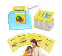 Pocket Speech For Toddler | Pure English Portable Smart Toddler Toys,Adjustable Card Early Education Device with Compact Design for Family Time, Toddler Early Education