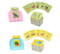 Pocket Speech - Talking Flash Cards | 224 Words Learning Reading Machine |Early Educational Toys Interactive, Perfect For Toddlè Family Time Speech, Monтessori Interactive gift