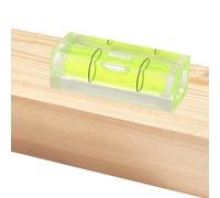 Pocket Spirit Level - Horizontal Mini Spirit Levels | Spirit Level Gauges | Compact Layout Tools Suitable for Furniture Construction Levelling Picture Frame Assembly and DIY