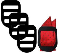 Pocket Squares Holder For Men, Suit Pocket Handkerchief Fixing Clip | Accessories For Men Square Scarf, Suits, Tuxedos, Vests, And Dinner Jackets3pac-