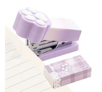 Pocket Staplers,Cat Claw Shape Stationery Stapler - Practical Stapler,For Binding 2 To 15 Sheets, For Christmas Party Favors, Use In Office, School, Classroom, For E