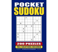 Pocket Sudoku: 200 Easy to Hard Travel Puzzles for Adults, with Full Solutions