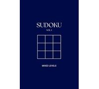 Pocket Sudoku - Mixed Level Puzzles - Volume 1. 90 Sudoku Puzzles Size Only 4 x 6 Inches