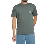 Short Sleeve Pocket T Shirt Velvet Green, XXL