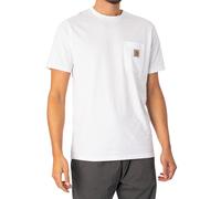 Short Sleeve Pocket T Shirt White, XL