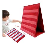 Pocket Table Stand - Double-Sided Table Pocket Tables, Standing Demonstration Stand in Classroom, Height Adjustable Display, Teaching Supplies | School for Teacher Under