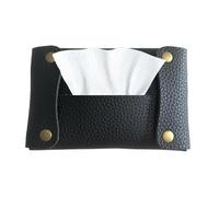 Pocket Tissue Holder - Compact Tissue Dispenser, Portable Tissue Case, Stylish Pocket Tissue Storage | Durablee Pu Leather Tissue Pouch, Multifunctional Tissue Organizer for Car, Ofice, Home