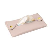 Pocket Tissue Holder - PU Leather Tissue Holder Bag - Travel Tissue Pouch - Small Pocket Paper Towel Cover - Stylish Car Paper Storage Bag For Home, The-Go, And Campers
