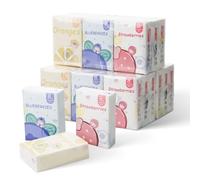 Pocket Tissue, Travel Size Facial Tissue Bulk, Fruit Pattern Tissue Packs, Small Individual Tissue Mini Cute Disposable Handkerchief for Outing Travel Wedding Party Favors 3 Ply 8 Sheets (27 Pack)