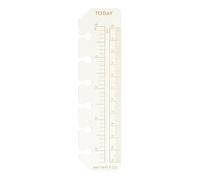 Pocket Today Page Marker Planner Ruler for Pocket Filofax, LV PM agenda 6 ringed agendas (Gold Foil)
