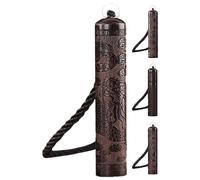 Pocket Toothpick Holder - Wooden Tooth Pick Dispenser | Travel Handmade Craft Holder, Decorative Storage Box Container, Compact Organizer For Toothpicks Pills Cotton Swabs Ear Picks Personal Use