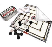Pocket/Travel Nine Men's Morris Game - supplied with playing mat, playing pieces and instructions.