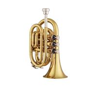 Pocket Trumpet Bb Flat Brass Material Wind Instrument With Mouthpiece Accessories Carrying Case (Color : Gold)