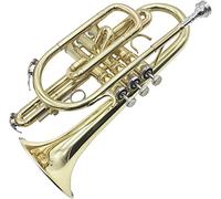 Pocket Trumpet, Professional mini trumpet B-flat Trumpet Trumpet Brass Instrument Professional Playing Grade Pocket Trumpet Western Wind Instrument