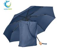 Pocket Umbrella Fare ÖkoBrella Shopping Bleu 98 cm