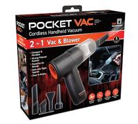 Pocket Vac Handheld Vacuum Compact Wireless Vacuum Cleaner, Lightweight Hand Held Vacuuming for Home Kitchen Car Corner Upholstery Pet Hair Dust Crumbs Cleaning
