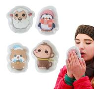 Pocket Warmers Penguin Shape - Sturdy Pvc Quality, Reusable Hand Click Warmers, 4 Pack Portable Heat Pads, | Fast Heating Gel Packs For Winter Relief, Cute Mini Warmer Gift
