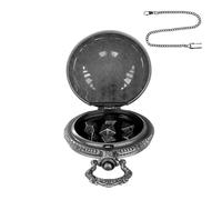 Pocket Watch Case Dice Set 7X Game Dices with Retro Pocket Watch Case