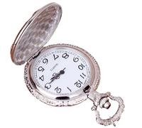 Pocket Watch for Men, Pocket Watch - Vintage Hammer Sickle Pocket Watches, Pentagram Wheat Portable Watch with Chain, Fashion Accessories for Men Women, silver, see description, See description