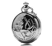 Pocket Watch Necklace Vintage Quartz Pocket Watch Necklace Fashion Men Women Watches Clock Anime Boys Girls Children Gifts