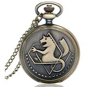 Pocket Watch Necklace Vintage Quartz Pocket Watch Necklace Fashion Men Women Watches Clock Anime Boys Girls Children Gifts