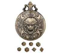 Pocket Watch Shell - Vintage Style Metal Case for Watchmaking & Restoration | Protective Empty Case, Antique Pocket Maintenance Frame, Replacement Case, Durable and Stylish Collector's Drain, bronze