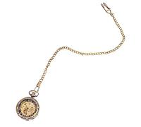 Pocket Watch,Vintage Wheel Manual Mechanical Pocket Watch Fashion Hollow-Out Pocket Watch Gift for Birthday Christmas Fathers Day