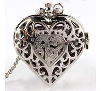 Pocket Watches Student Female Men's Watch Valentine's Day Clam Love List Decorate Gift for Father