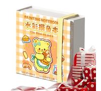 Pocket Watercolor Set - 12 Grids Cute Portable Painting Accessories,Travel Watercolor Kit - for Trip Home Craft Makeup Car Desktop Studio Outside College School Pottery Mural