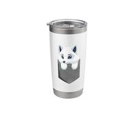 Pocket with Arctic Fox Stainless Steel Insulated Tumbler