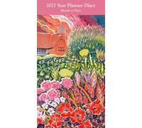 Pocket Year Planner 2027 - Annie Soudain Long Border Floral Design Stylish Diary