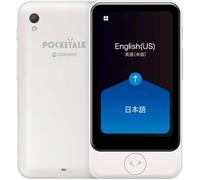 Pocketalk Plus -Real Time, Two-Way Voice & Camera 84+ Language Translator - Extra Large Screen, Longer Battery Life, HIPAA Compliant - Perfect for Travel, Business, Doctors, Nurses, Teachers, Students