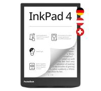 PocketBook E-Book Reader InkPad 4 32 GB Memory E-Ink Carta 1200 7.8 Inch Touchscreen Silver