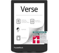 PocketBook E-Book Reader Verse (German Version) Memory 8 GB (Expandable) E-Ink Display Carta 15.2 cm (6") Mist Grey