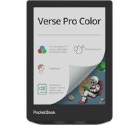 Pocketbook Verse Pro Color E-Reader, 6 Inch E-Ink Colour Display, 16 GB, Bluetooth, Waterproof, Grey - DE/at/CH Version