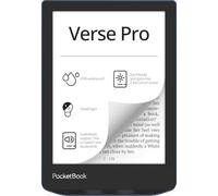 PocketBook Verse Pro E-Reader Waterproof | Eye-friendly 6'' E-Ink Carta™ HD Touchscreen | Audio-Book & E-Book Reader | Text-To-Speech Function | SMARTlight | 16GB | WiFi & Bluetooth | Azure