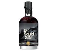 Pocketful Of Stones Dr Squid Cornish Gin - Famously Made With Black Squid Ink, Premium Small Batch Spirit Handcrafted In Cornwall. 40% ABV, 70cl Bottle