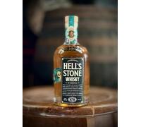 Pocketful Of Stones Hell’s Stone Cornish Whisky - Aged in King of Prussia Rum Cask for Rich, Oaky Complexity & Rum-Laced Finish. 70cl, 40% ABV