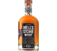 Pocketful Of Stones Hell’s Stone Cornish Whisky - Aged 12 Months in Mezcal Cask for Oaky Complexity & Spicy Finish. Limited Edition English Whisky. 70cl, 40% ABV