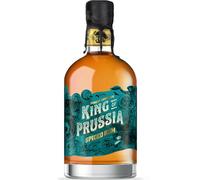 King of Prussia Spiced Rum 40% ABV by Pocketful of Stones | Delicate Cornish Spiced Rum - Hints of Banana & Coffee | Lovely balance of sweetness citrus and spices | 70cl bottle