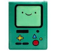 PocketGear Adventure Console Hero Time Be More Happy System! Wallet Bi-Fold ID & Card Holder, Green