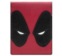 PocketGear Dead Pool Maximum Effort Close-Up! Anti-Hero Mask Wallet Bi-Fold ID & Card Holder, Red