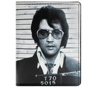 PocketGear Elvis King of Roll and Roll Has Left The Building Wallet Bi-Fold ID & Card Holder, Off White