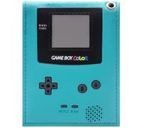 PocketGear GBC Game Second Generation Boy Handheld Console Wallet Bi-Fold ID & Card Holder, Blue