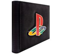 PocketGear PS Play Iconic Station Emblem Power Your Dreams Wallet Bi-Fold ID & Card Holder, Black