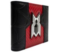 PocketGear Spider Superhero Man from Home Outfit Emblem Wallet Bi-Fold ID & Card Holder, Black