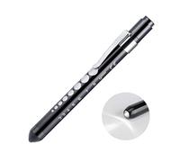 POCKETMAN LED Pen Light with Gauge and Ruler Detector Torch Flashlight Penlights Pen Lights (1 Pack)