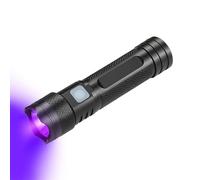 POCKETMAN Rechargeable Dual Mode UV Torch, 365nm UV Clip Mini Torch, Suitable for Jade Jewel Authentication, Money Verification Counterfeit Protection, Fluorescence Detecting, Ha